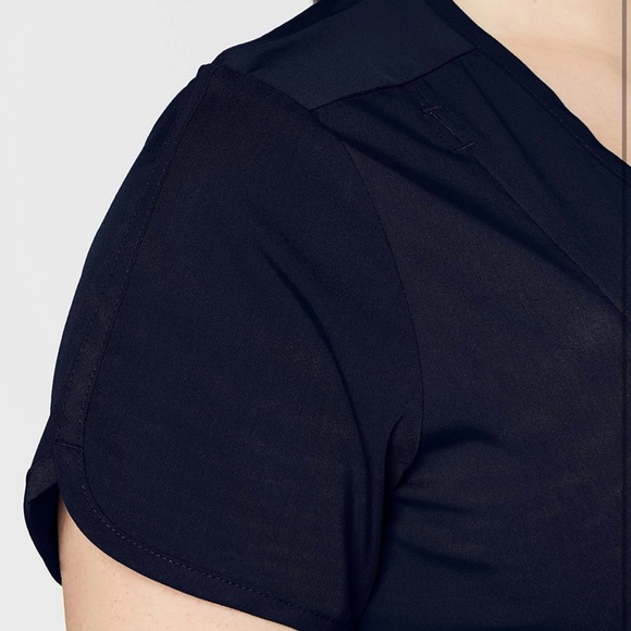 Adar navy blue scrub set, XL - Picture 5 of 8